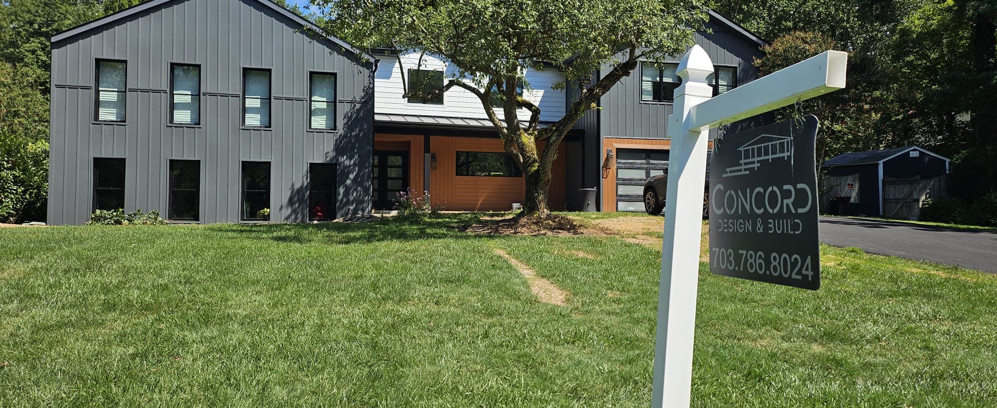 Vienna, VA custom home by Concord Design & Build