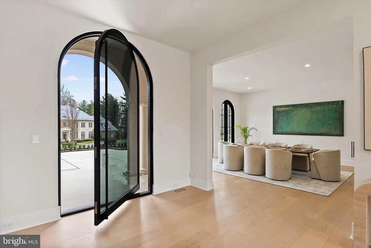 Bethesda Custom Modern Home interior view — Bethesda, Maryland