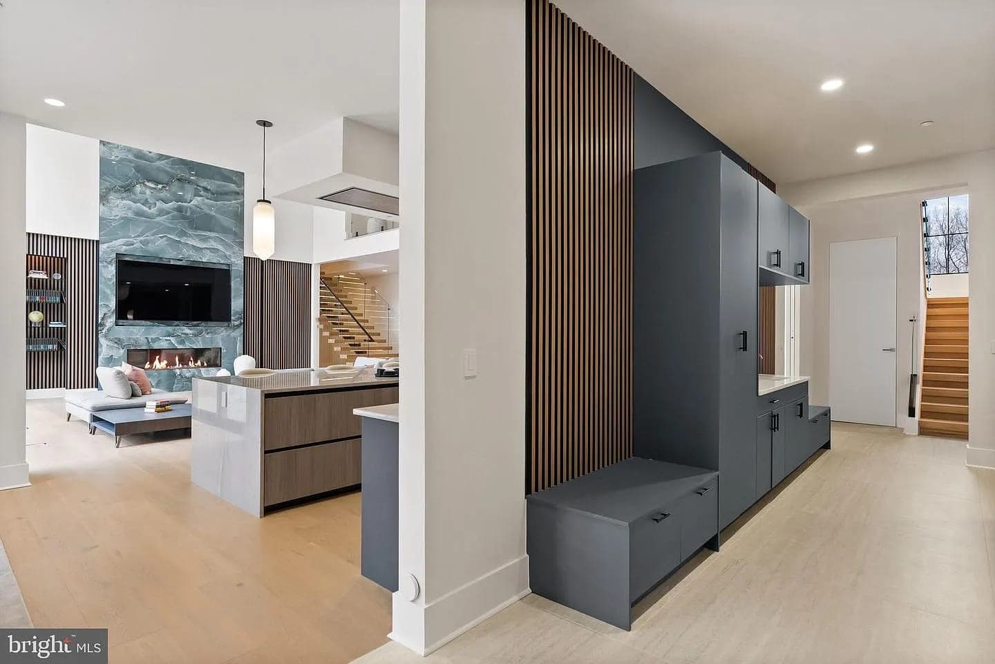 Bethesda Custom Modern Home interior view — Bethesda, Maryland