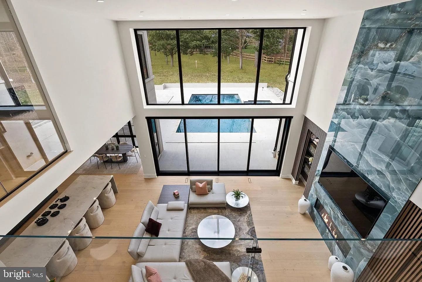 Bethesda Custom Modern Home interior view — Bethesda, Maryland