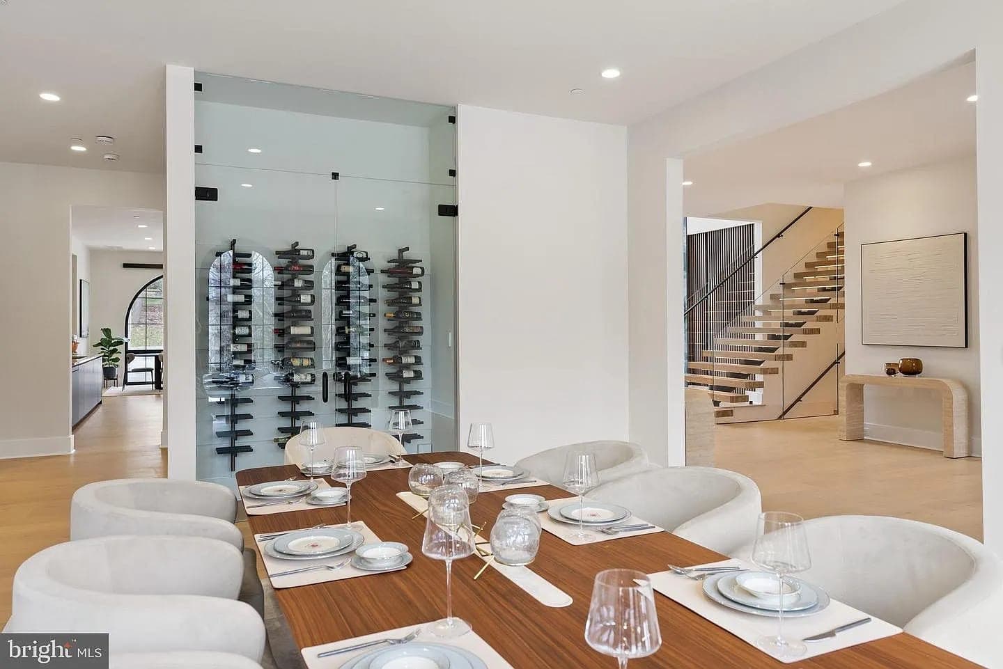Bethesda Custom Modern Home interior view — Bethesda, Maryland