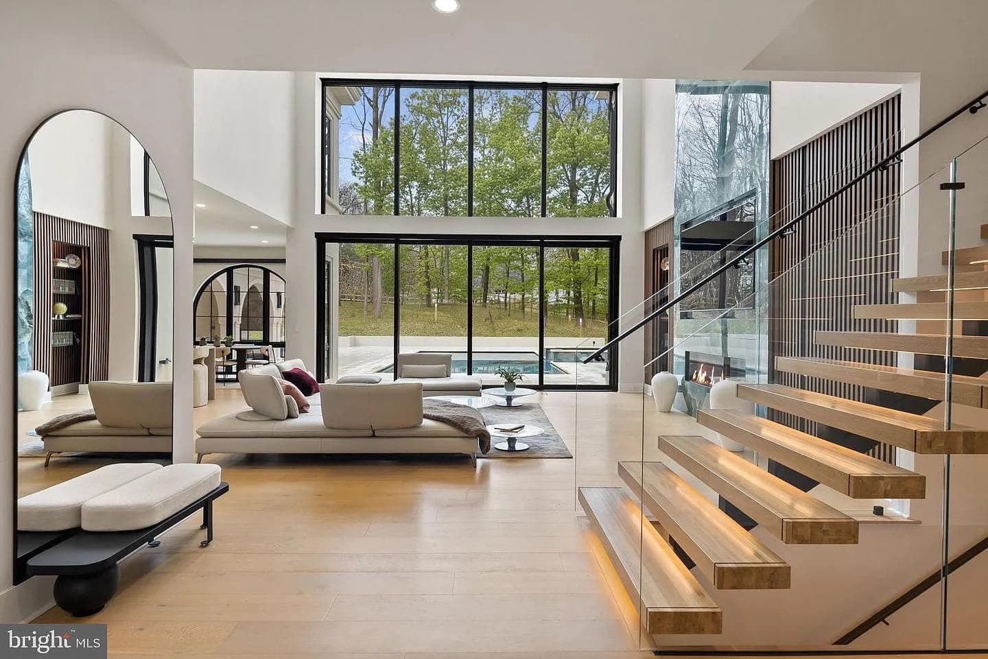 Bethesda Custom Modern Home interior view — Bethesda, Maryland