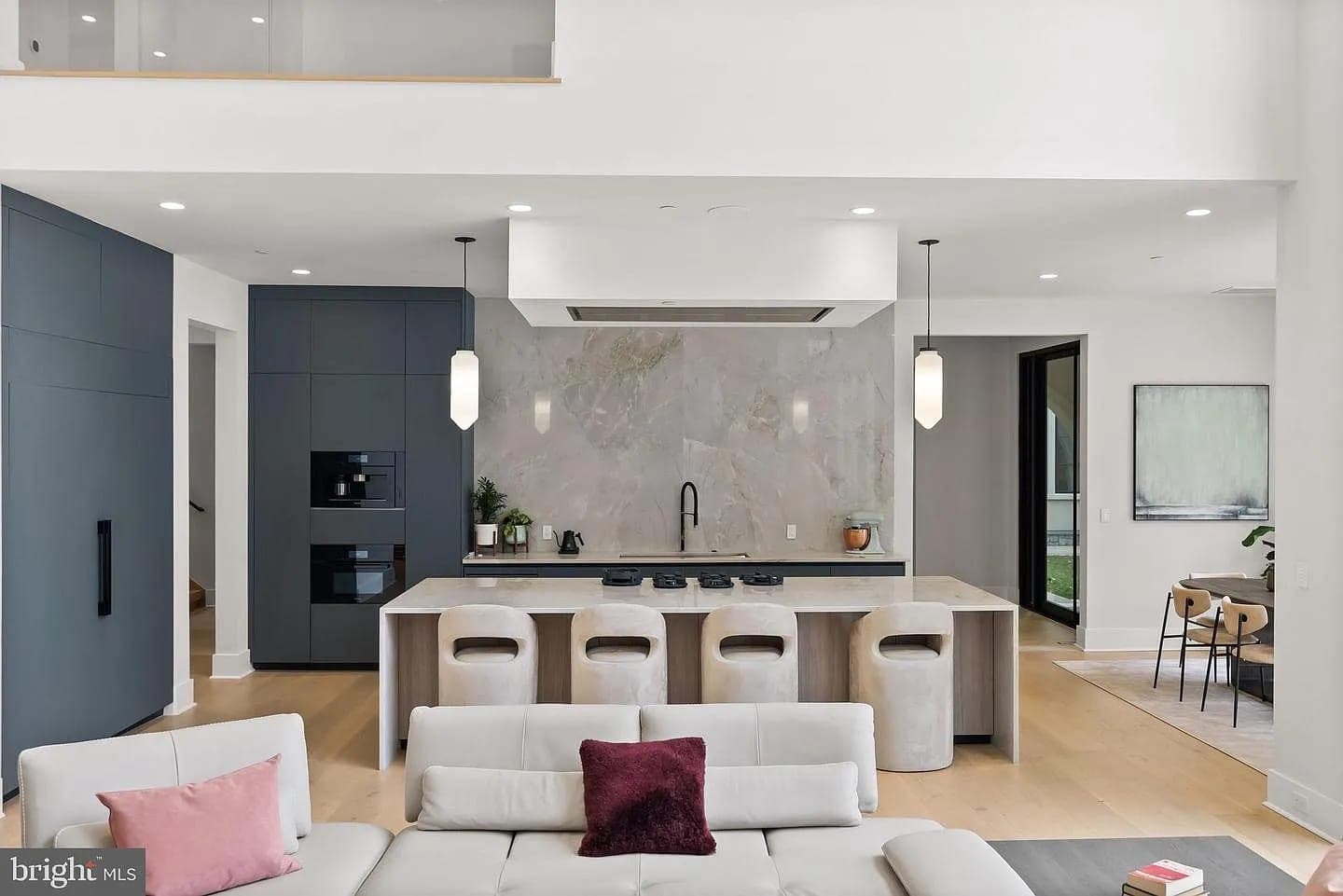 Bethesda Custom Modern Home interior view — Bethesda, Maryland